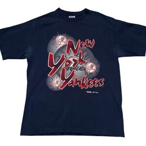 Vintage Trench New York Yankees T Shirt (Size XL)